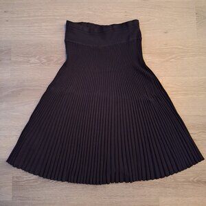 Donna Karan Skirt, Pleated, Midi, Size L